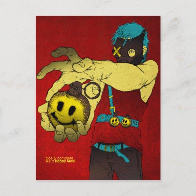 Happy Meal Postkarte (Vorderseite)