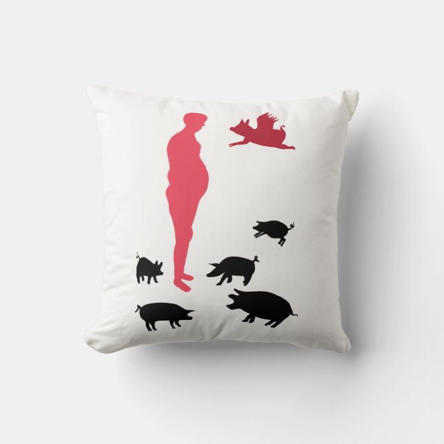 Happy Meal Vegeterian Cushion der Bauernhof Kissen (Vorderseite)