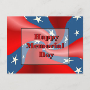 Happy Memorial Day Postkarte