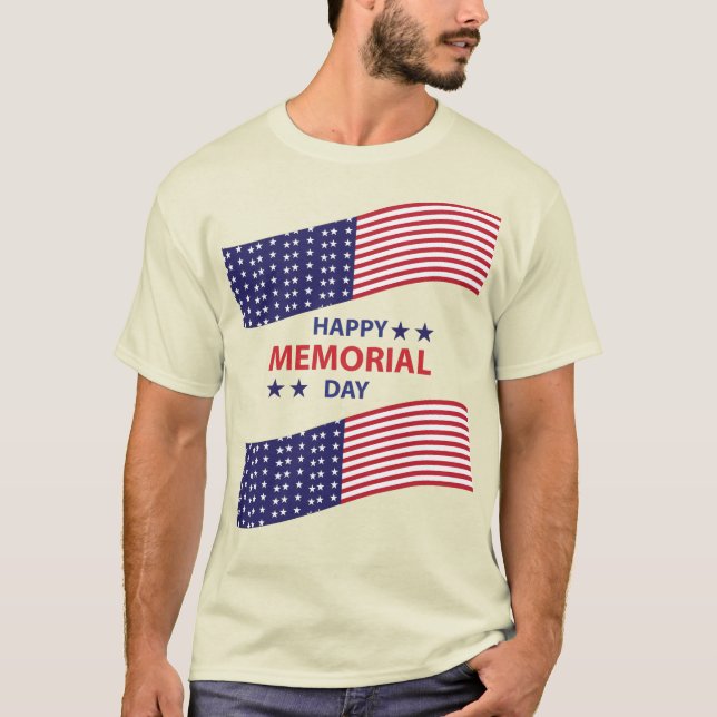 Happy Memorial Day T - Shirt (Vorderseite)