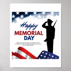 Happy Memorial Day Us Poster