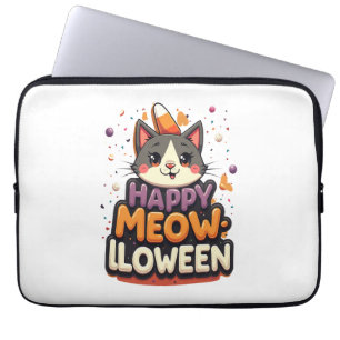 Happy Meow Cat Laptopschutzhülle