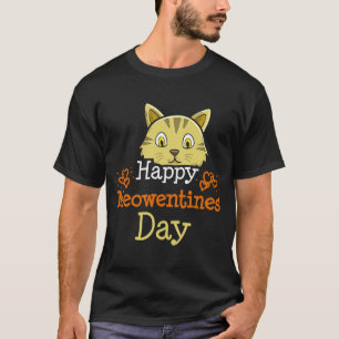 Happy Meowentines Day Cat Breeder Paw Liebe Valent T-Shirt