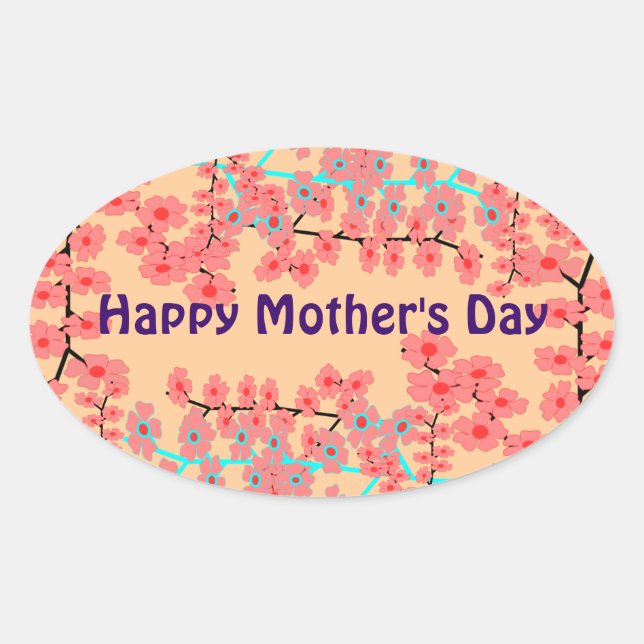 Happy Mère's Day stickers (Devant)