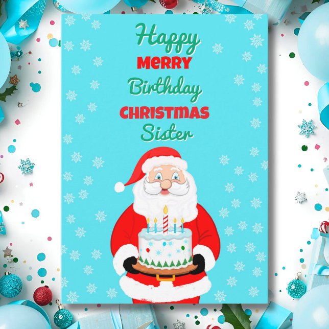 Happy Merry Birthday Weihnachten Weihnachtsgebäck  Karte (Von Creator hochgeladen)