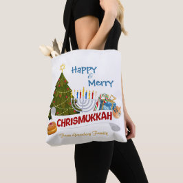 Happy & Merry Chrismukkah with Traditional Element Tasche