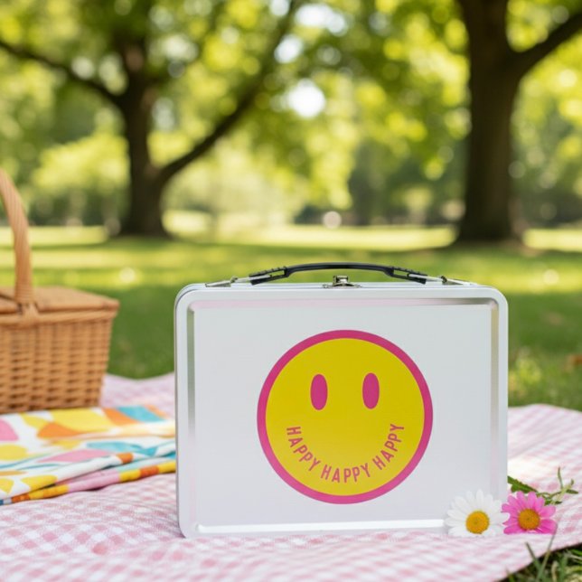 Happy Metal Lunch Box (Von Creator hochgeladen)