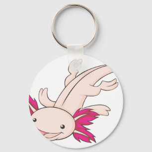 Happy Mexican Axolotl Schlüsselanhänger