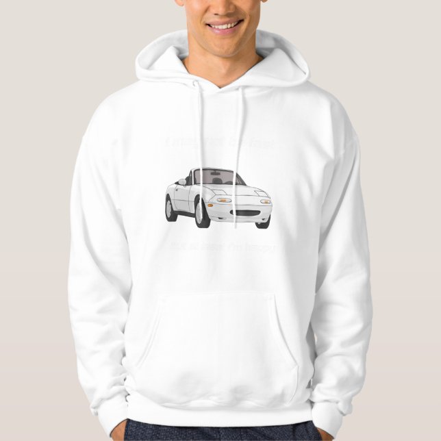Happy Miata Hoodie (Vorderseite)
