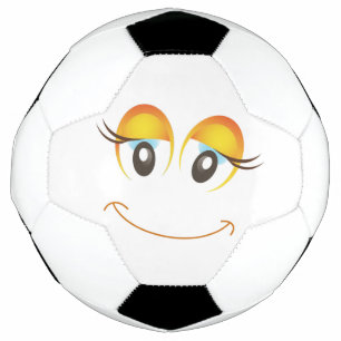 HAPPY MIRL FACE FUßBALL