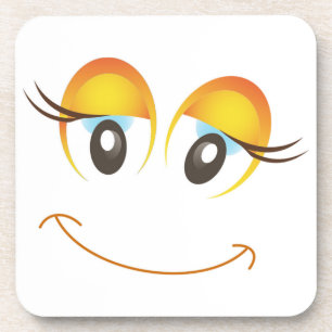 HAPPY MIRL FACE GETRÄNKEUNTERSETZER