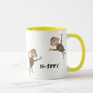 Happy Monkeys Tasse