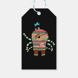 HAPPY MONSTER Geschenktag Geschenkanhänger