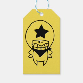 HAPPY MONSTER SHERIFF-Geschenkmarke Geschenkanhänger