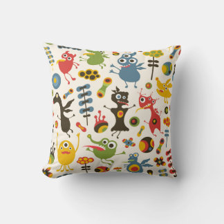 Happy Monsters Pillow Kissen