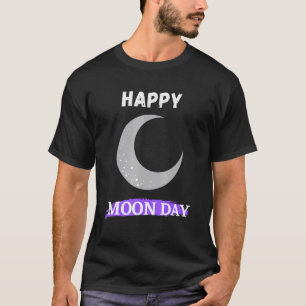 Happy Moon Day Moon Moonstone bis zum Mond Baby T-Shirt