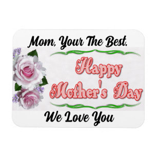 Happy Mother Day Flexible Magnet