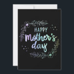 Happy Mother Day Floral Rainbow Colors Einladung<br><div class="desc">Eine perfekte Geschenkidee für eine Mama Papa Ehefrau Ehemann Braut Freund Freundin Großvater Papa Großmutter mama Bruder Freund Freunde beste Freundin beste Freundinnen. Ideal für halben Zeitraum Geburtstag Jahrestag Weihnachten Hochzeit feiern Hochzeit Paar Beziehung Freundschaft.</div>