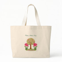 Happy Mother Day Nature Design DigitalArtCanvas