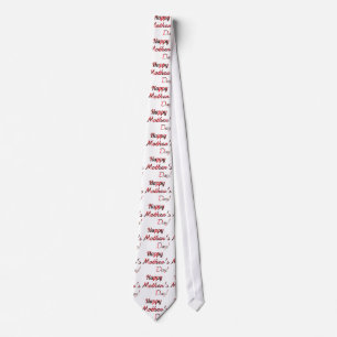 Happy Mother Day Neck Tie Krawatte