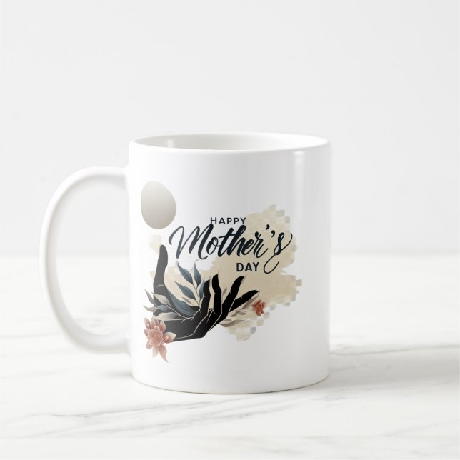 Happy Mother, s Day Kaffeetasse (Links)