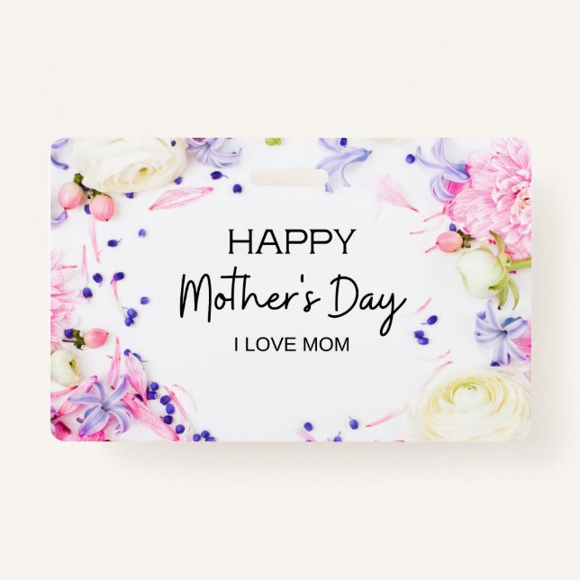 HAPPY MOTHERDAY AUSWEIS (Vorderseite)