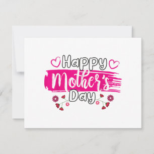 Happy Mother's Day 2025 Tshirt for Women Mama Gran Dankeskarte