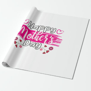 Happy Mother's Day 2025 Tshirt for Women Mama Gran Geschenkpapier