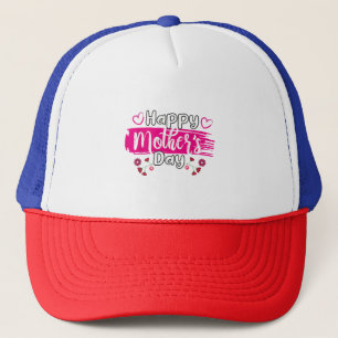 Happy Mother's Day 2025 Tshirt for Women Mama Gran Truckerkappe