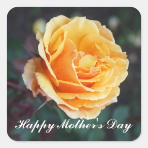 Happy Mother's Day About Face Rose #3 Stickers