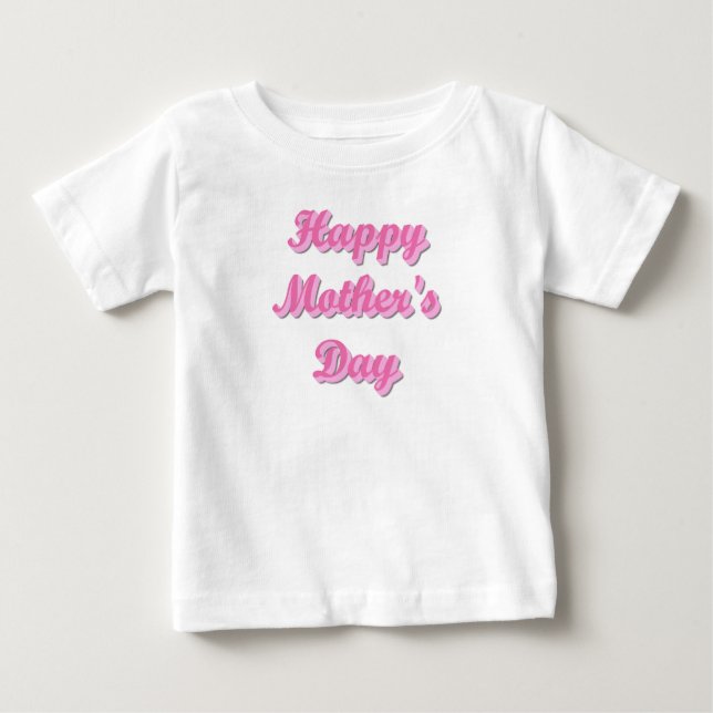 Happy Mother's Day Baby T-shirt (Vorderseite)