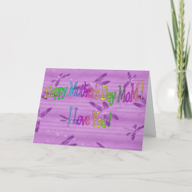 Happy Mother's Day Card Karte (Vorderseite)