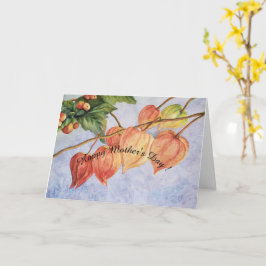 HAPPY MOTHER'S DAY CHINESE LANTERNS CARD KARTE