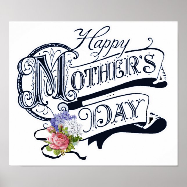 Happy Mother's Day Custom Poster (Vorne)