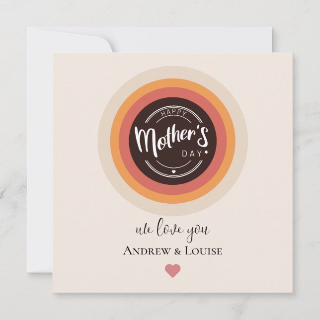 Happy Mother's Day Einladung (Vorderseite)