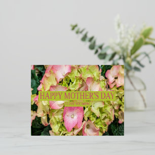 Happy Mother's Day Gift Idea florale Postkarte
