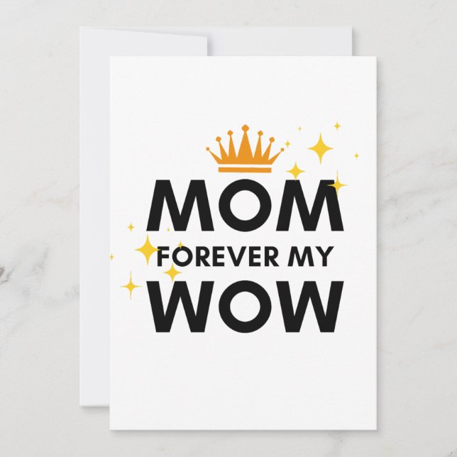 Happy mother's day greeting card (Vorderseite)