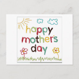 Happy Mother's Day Greeting Card Postkarte