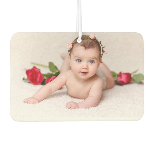 Happy Mother's Day Heart Foto Autolufterfrischer (Vorderseite)
