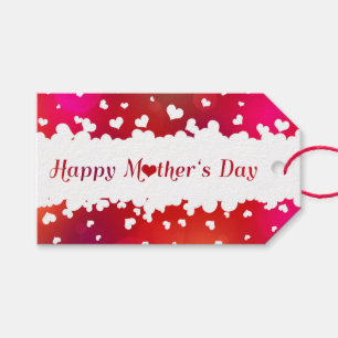 Happy Mother's Day Hearts Geschenkanhänger