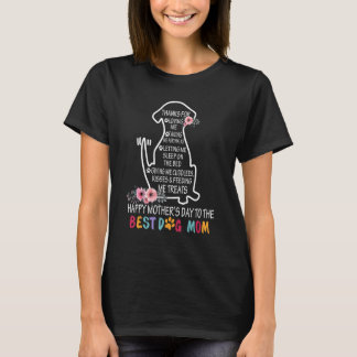 Happy Mother's Day Hund Mama T-Shirt