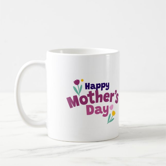 Happy Mother's Day Kaffeetasse (Links)