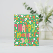 HAPPY MOTHERS DAY LÄSST Niedliche, individuell ang