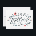 happy-mothers-day-lettering dankeskarte<br><div class="desc">Wonderful design which is perfect as a gift for dear mum. Whether it's a birthday or Mother's Day,  give your mother something nice.</div>