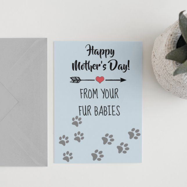 Happy Mother's day Multiple Hund Cat Pet Fur Babie Karte (Von Creator hochgeladen)