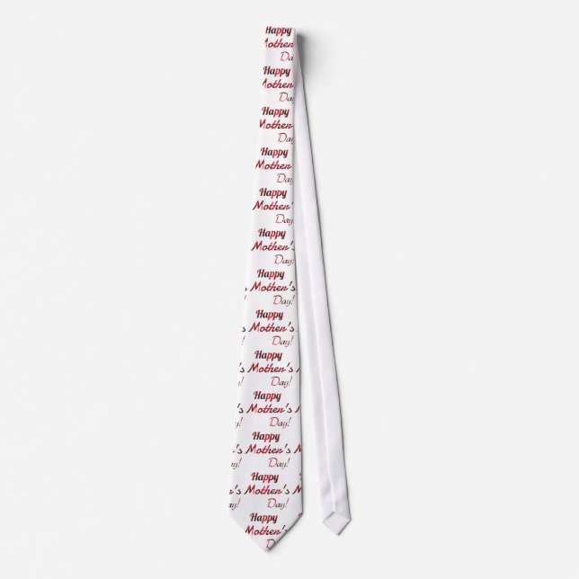 Happy Mother's Day Neck Tie Krawatte (Vorderseite)