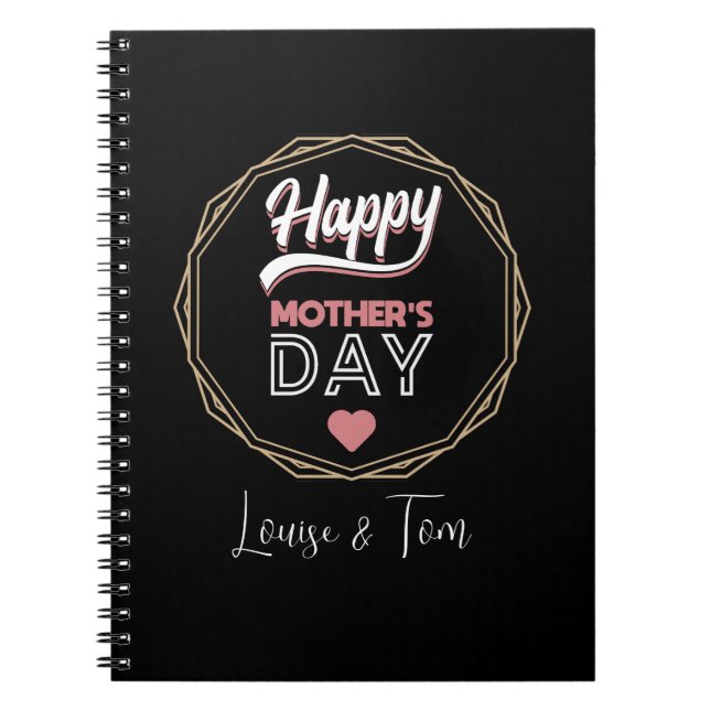 Happy Mother's Day Notizblock (Vorderseite)