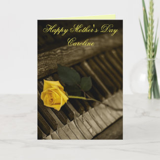 Happy Mother's Day Piano Karte