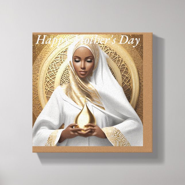Happy Mother's Day Stretched Canvas Print Leinwanddruck (Vorderseite)