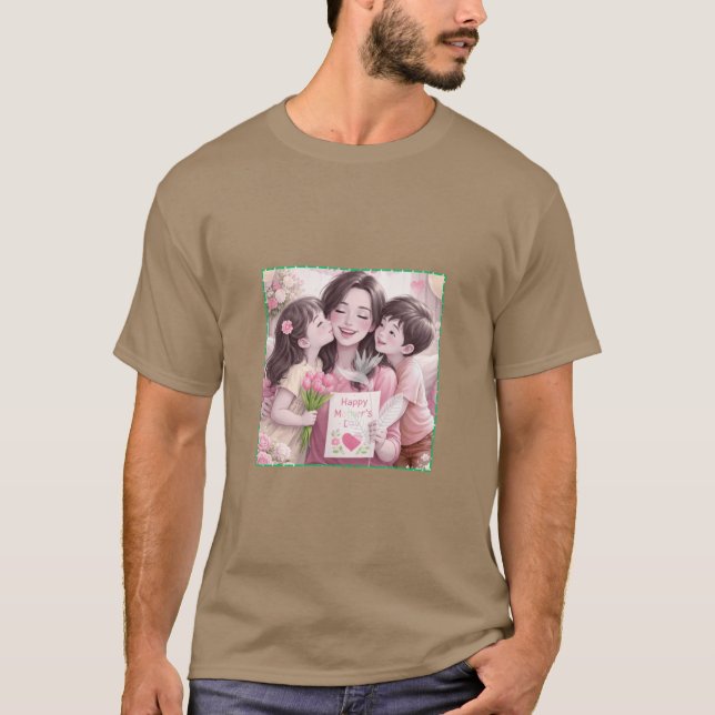 HAPPY MOTHERS' DAY T-Shirt (Vorderseite)
